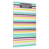 色付き水平ストライプ色 クリップボード (右)