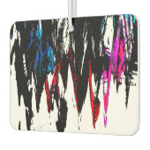 色付き波 カーエアーフレッシュナー (左)