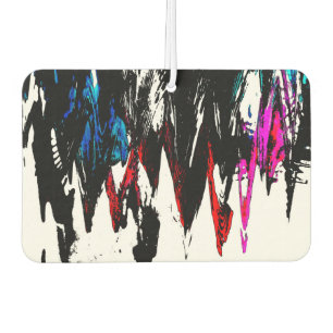 色付き波 カーエアーフレッシュナー