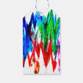 色付き波 ギフトタグ (裏面)