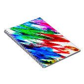 色付き波 ノートブック (右側)