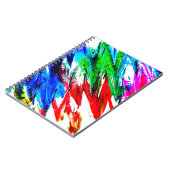 色付き波 ノートブック (左側)