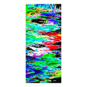 色付き波 ラックカード (裏面)