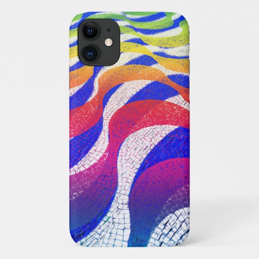 色付き波 Case-Mate iPhoneケース (裏面)