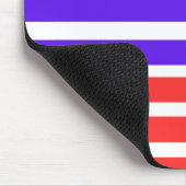 色付き線グラフィックアート マウスパッド (コーナー)