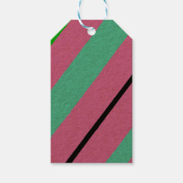 色付き線 ギフトタグ