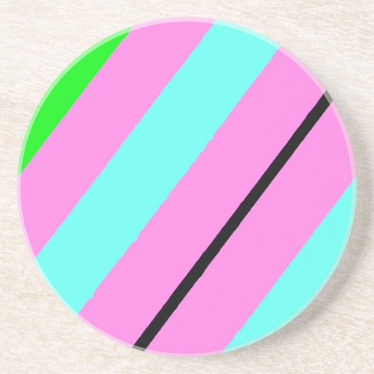色付き線 コースター (正面)