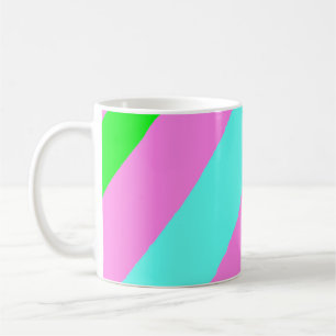 色付き線 コーヒーマグカップ