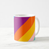 色付き線 コーヒーマグカップ (正面右)