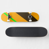 色付き線 スケートボード (横)