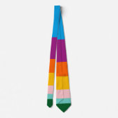 色付き線 ネクタイ (裏面)