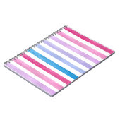 色付き線 ノートブック (左側)