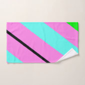 色付き線 バスタオルセット (ハンドタオル)