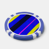 色付き線 ポーカーチップ (シングル)