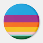 色付き線 マグネット (正面)