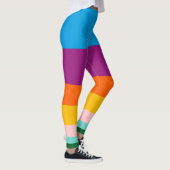 色付き線 レギンス (右)