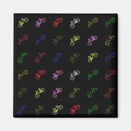 色付き自転車 マグネット