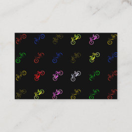 色付き自転車 名刺