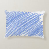 色付き鉛筆のスクラッチをハッチングする アクセントクッション (裏面)