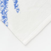 色付き鉛筆のスクラッチをハッチングする フリースブランケット (角)