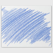 色付き鉛筆のスクラッチをハッチングする ラッピングペーパー (フラット)