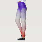 色付き雲3 レギンス (左)