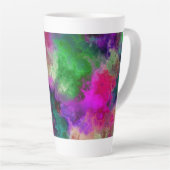 色付き雲 カフェラテマグ (右アングル)