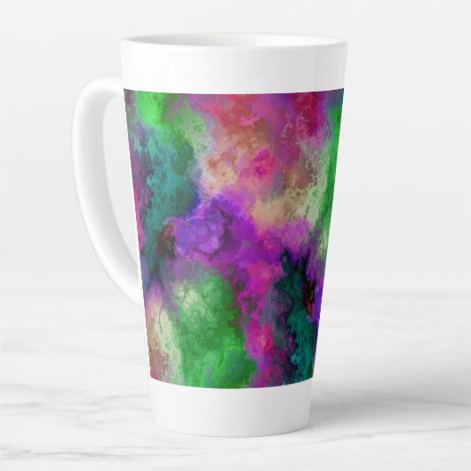 色付き雲 カフェラテマグ (左アングル)