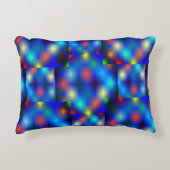 色付き、イメージは青い上のフラップの浮きをシミュレート アクセントクッション (正面)