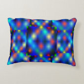 色付き、イメージは青い上のフラップの浮きをシミュレート アクセントクッション (裏面)