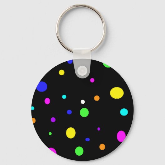 色付きOrbs – キーチェーン (正面)