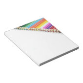 色付きPencilsメモ帳 ノートパッド (アングル)