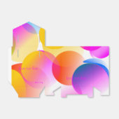 色優先ボックスの渦巻きカスタマイズ-  フェイバーボックス (折り畳みなし)