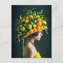 色入りエキゾチック柑橘類鮮やか冠