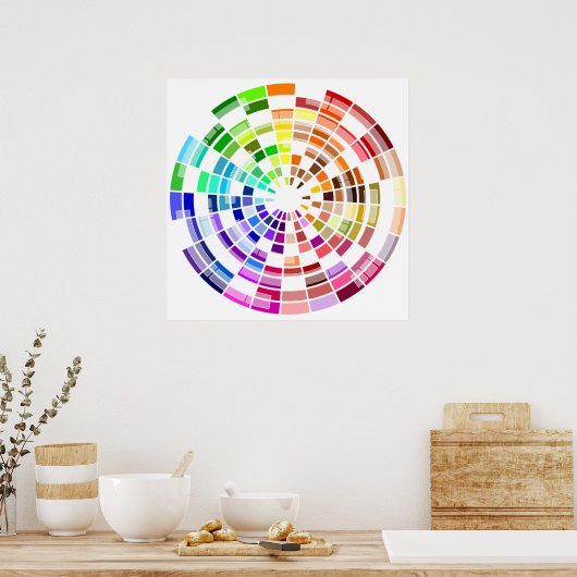 色円 ポスター (キッチン)