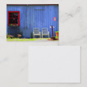 色写真撮影の名刺 名刺 (正面/裏面)