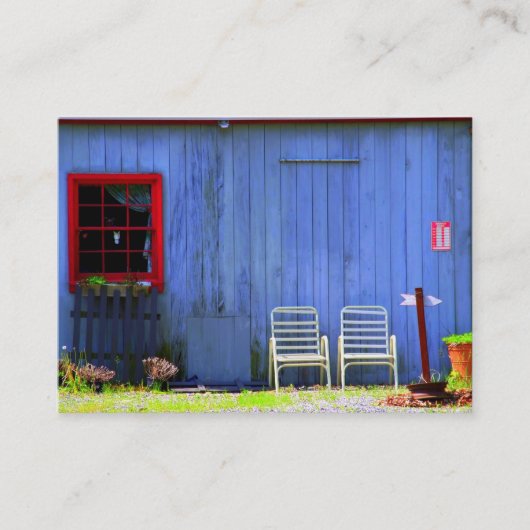 色写真撮影の名刺 名刺 (正面)