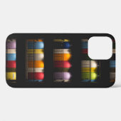 色分けされたドアを備えた部屋 Case-Mate iPhoneケース (裏面 (横))