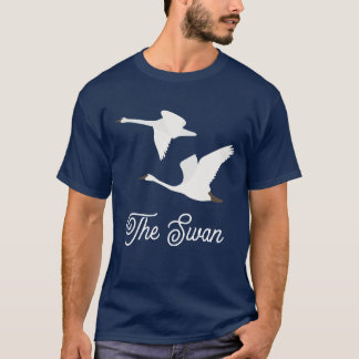 色分け白鳥 Tシャツ