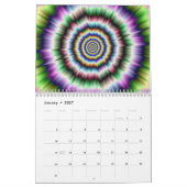 色分解カレンダー カレンダー (1月 2027)