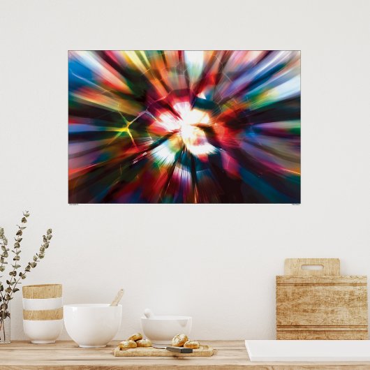 色勉強01 ポスター (キッチン)