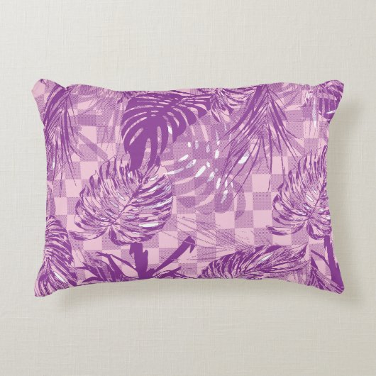 色合いをパターン（の模様が）ある特徴とする豊かな繊維デザイン アクセントクッション (正面)