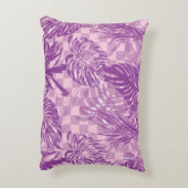 色合いをパターン（の模様が）ある特徴とする豊かな繊維デザイン アクセントクッション (裏面(縦))