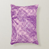 色合いをパターン（の模様が）ある特徴とする豊かな繊維デザイン アクセントクッション (正面(垂直))