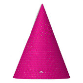 色合いを特徴とするテクスチャ付きの背景パターン パーティーハット (左)