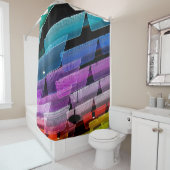 色合わせの天井デコーロット シャワーカーテン (インサイチュ)