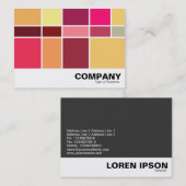 色合成 名刺 (正面/裏面)