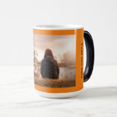 色変更写真マグ(写真/2行付き) モーフィングマグカップ (正面右)