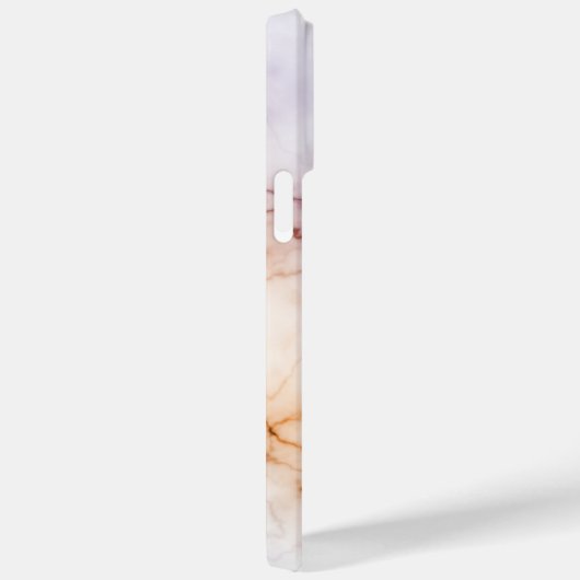 色大理石パターンの個人用設定 Case-Mate iPhoneケース (裏面 / 右)