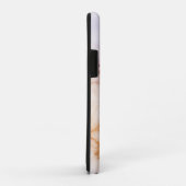 色大理石パターンの個人用設定 Case-Mate iPhoneケース (裏面/右)